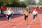 Mens under-20s 100 metres, North Eastern Track and Field Champs, Gateshead Stadium. Photo: David T. Hewitson/Sports for All Pics